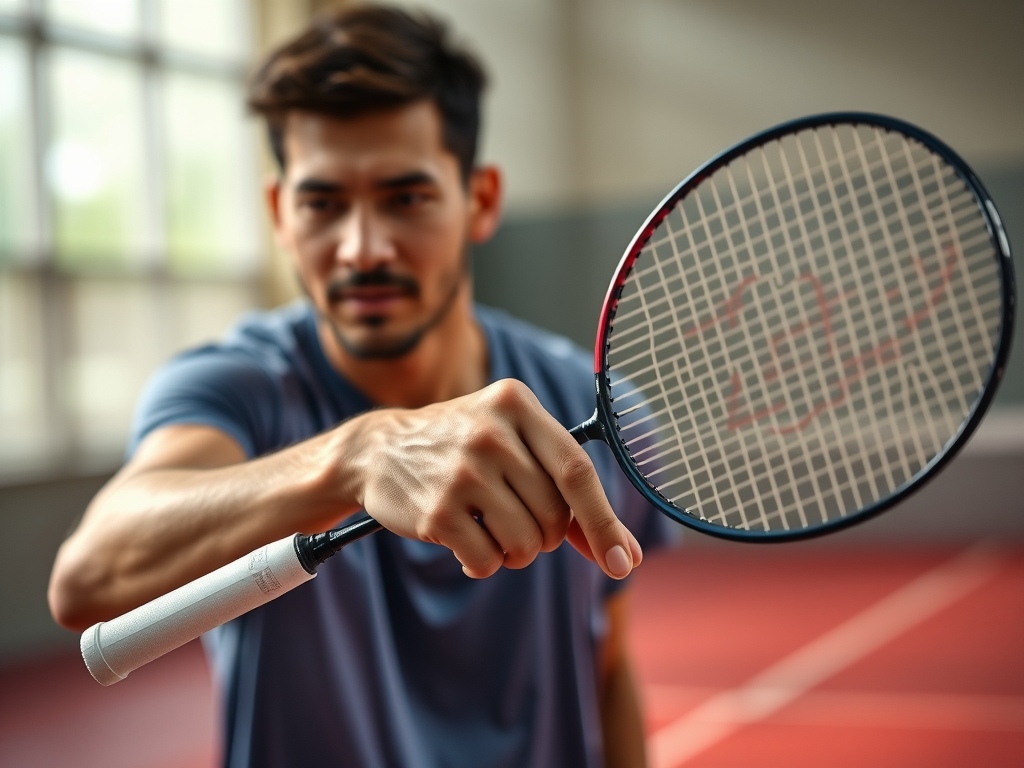 Badminton Racket Playing How to hold your badminton racket properly – Shuttlemoments